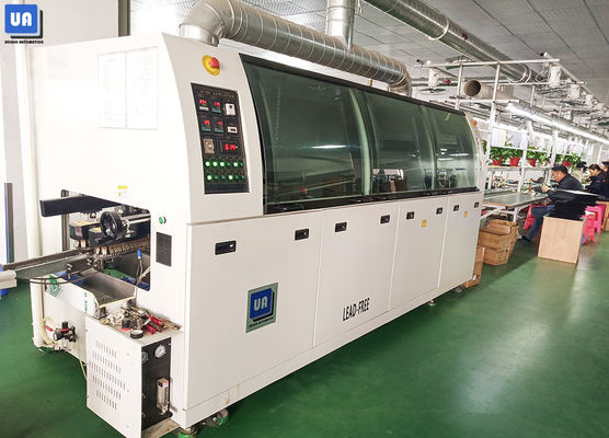 Custom Lead Free Wave Soldering Machine For SMT Assembly Line